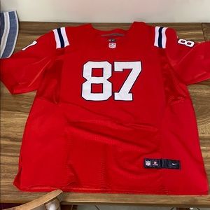 Nike New England Patriots throwback Gronk jersey